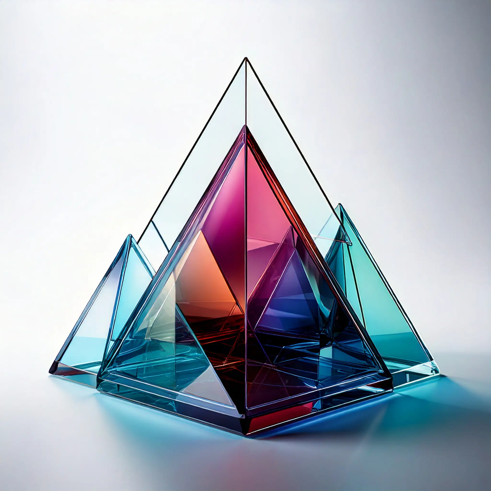 Adois bunte dreicke 3