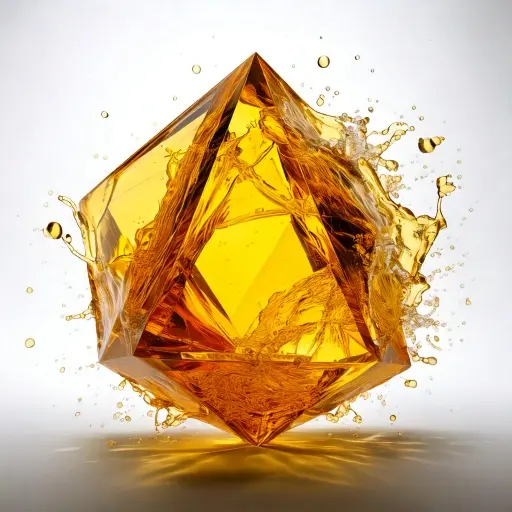 Adois gelber kristall wasser